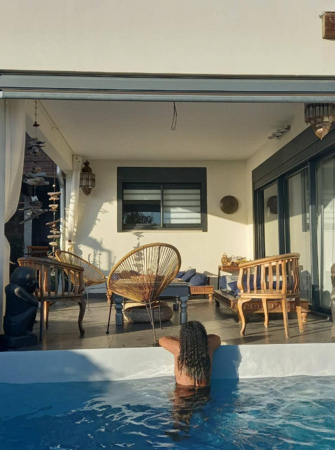 Suite Indigo Jacuzzi Prive Piscine Vue Mer Acces Cuisine Laverie Сен-Пиер Екстериор снимка