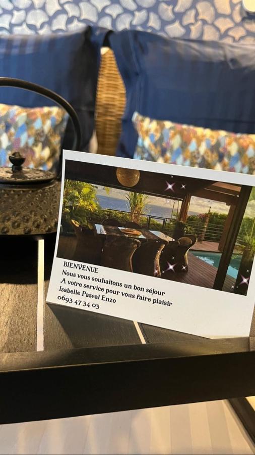 Suite Indigo Jacuzzi Prive Piscine Vue Mer Acces Cuisine Laverie Сен-Пиер Екстериор снимка